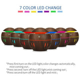 130ml Wooden Ball Humidifier - Pattern