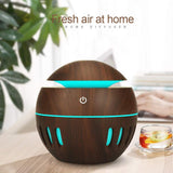 130ml Wooden Ball Humidifier - Pattern