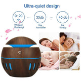 130ml Wooden Ball Humidifier - Pattern