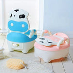 Cow Potty Chair - Pink / Blue