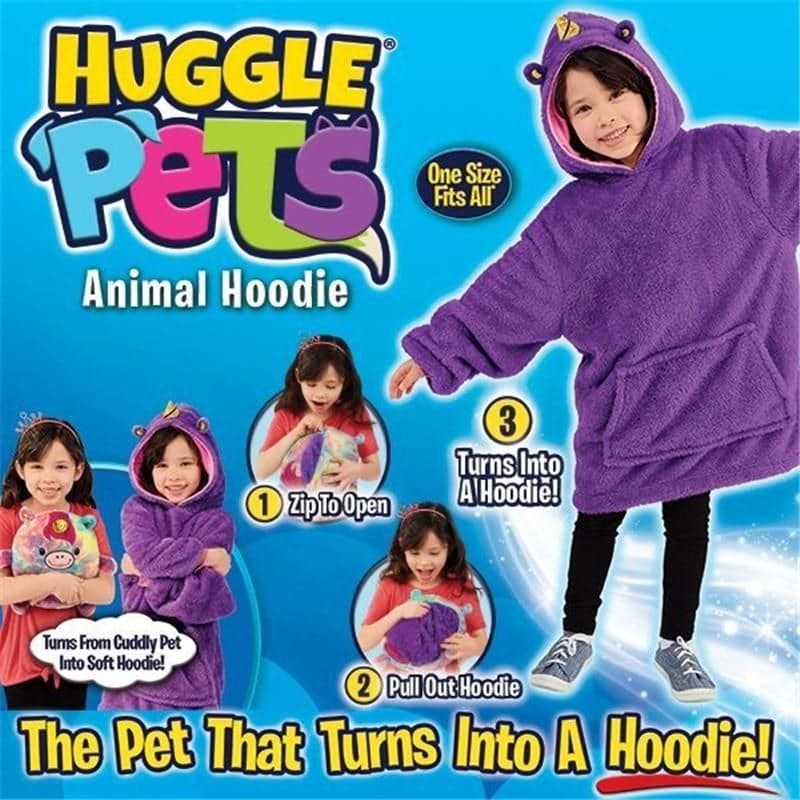 Unicorn Huggle Pets Hoodie Huggle Pets Animal Hoodie