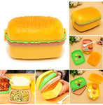 🍔ROUND / RECTANGULAR BURGER SHAPED LUNCHBOXES🍔