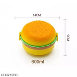 🍔ROUND / RECTANGULAR BURGER SHAPED LUNCHBOXES🍔