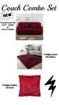 Sofa Cover Combo - Assorted Colours
