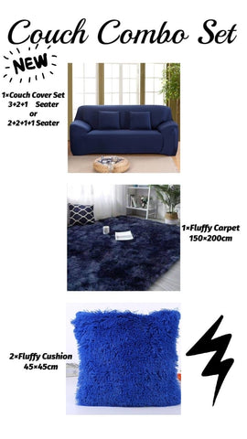 Sofa Cover Combo - Assorted Colours