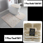 Marble Bathroom Combo - Cream