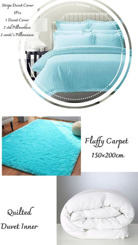 Duvet Cover Combo - Light Blue