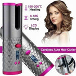 Cordless Rechargeable Automatic Hair Curler