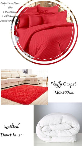 Duvet Cover Combo - Red