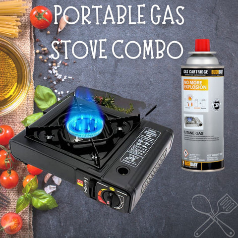 Portable Gas Stove Combo