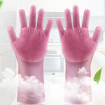 Magic Silicon Washing Gloves