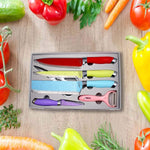 CookStyle Daily use 6pc Knife Set - Coloured