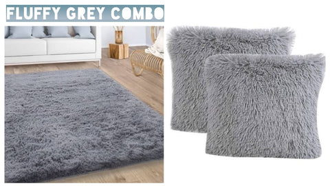 Fluffy Combo - Grey