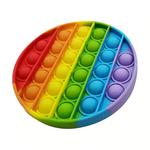 Rainbow Circle - Popping Fidget Board