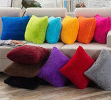 Fluffy Scatter Pillow - Assorted Colours