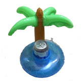 Palm Tree Floating Drink Holder - Set of 4