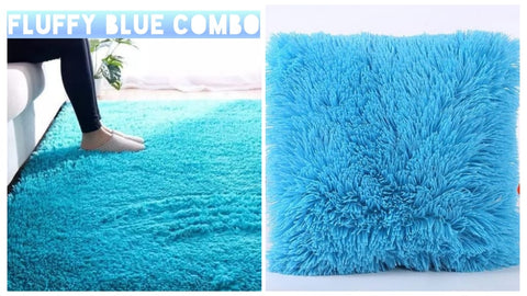 Fluffy Combo - Blue