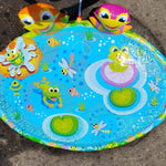 3D Froggy Water Sprinkler Mat