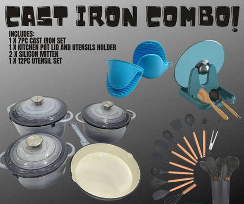 Cast Iron Combo - Grey