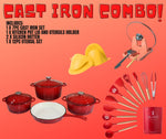 Cast Iron Combo - RED