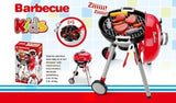 BBQ Pretend Playset - Pink / Red