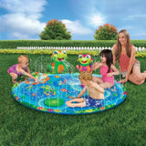 3D Froggy Water Sprinkler Mat