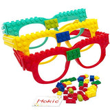 Building Brick Glasses - Set of 3