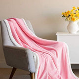 Super Soft Sherpa Fleece Blankets - Assorted Colours