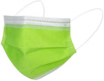 3ply Green Disposable Masks -50 Pack