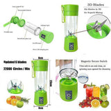 Portable Smoothie & Juicer Blender Bottle (6 blades)