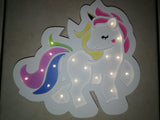 Standing Unicorn Night Light