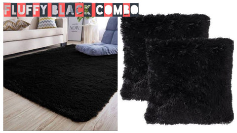 Fluffy Combo - Black