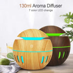 130ml Wooden Ball Humidifier - Pattern