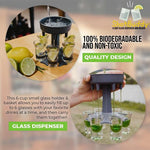 6 Shot Glass Dispenser and Holder