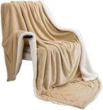 Super Soft Sherpa Fleece Blankets - Assorted Colours