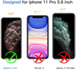 iPhone 11 Pro Shockproof Anti-Fingerprint Case - Accent Colours - Red