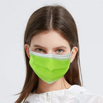 3ply Green Disposable Masks -50 Pack