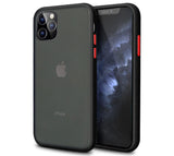 iPhone 11 Pro Shockproof Anti-Fingerprint Case - Accent Colours - Black