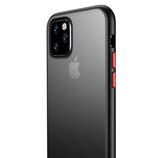 iPhone 11 Pro Shockproof Anti-Fingerprint Case - Accent Colours - Black