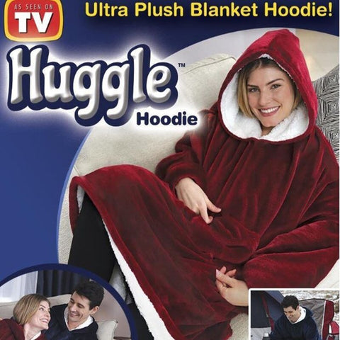TV Blanket - Huggle Hoodie Assorted Colours
