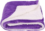 Super Soft Sherpa Fleece Blankets - Assorted Colours