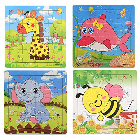 16pc Puzzle - Set of 4