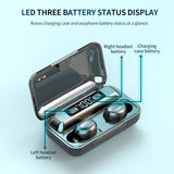 F9 Bluetooth Wireless Earbuds - Stereo Earbuds with Charging Box