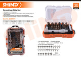 Shind 30 Piece Screwdriver Bit Set