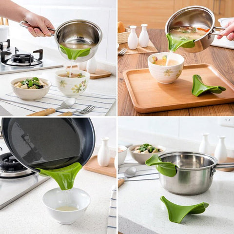 Detachable Silicon Pot Spout / Funnel