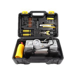 Double Cylinder Air Compressor and Tyre Repair Kit Combo + Tool Kit