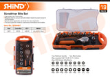 Shind 19 Piece Screwdriver Bit Set