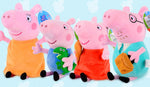 Pig Family of 4 20cm Soft Toys