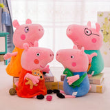 Pig Family of 4 20cm Soft Toys