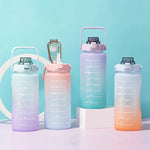 2L Motivational Water Bottle